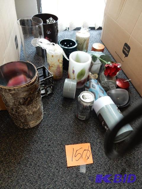 Candle Holders and Candles