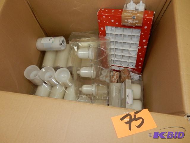 Large lot of  Misc LED, Tea lights