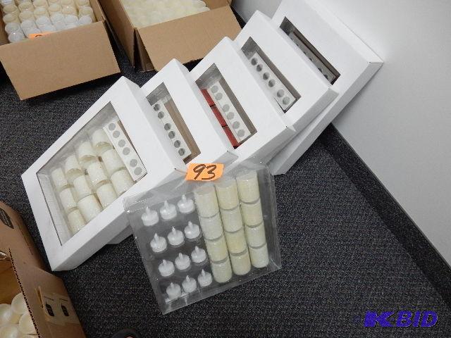 Large lot of Votive and Tea Lights. White and Red