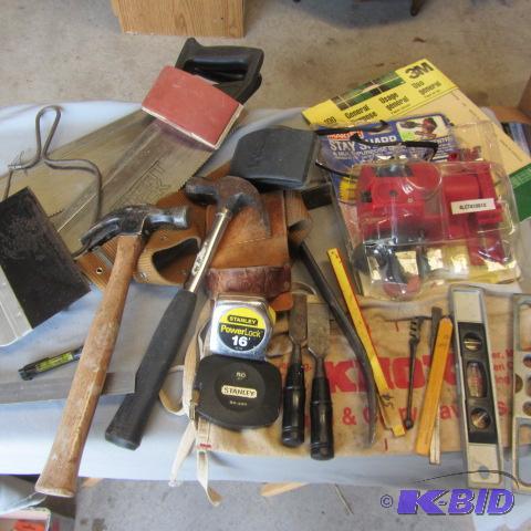 Sharpener, Chisels, Saws