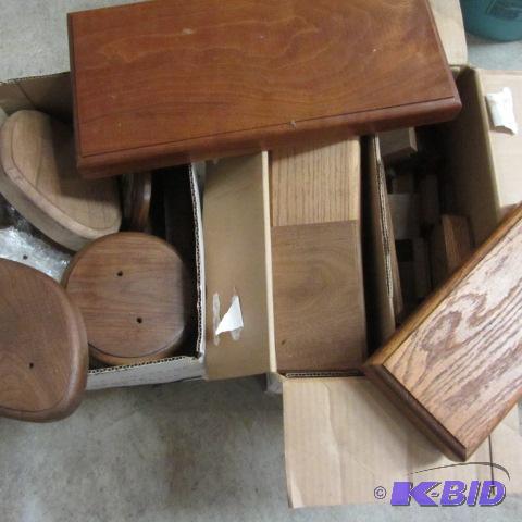 Wood Display Bases