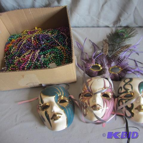 Porcelain Masks, Beads