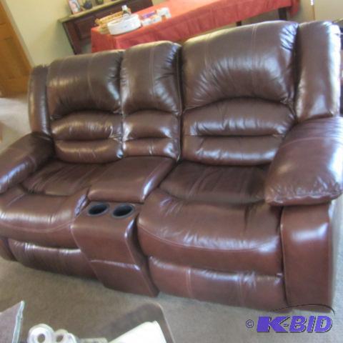 Leather Double Recliner