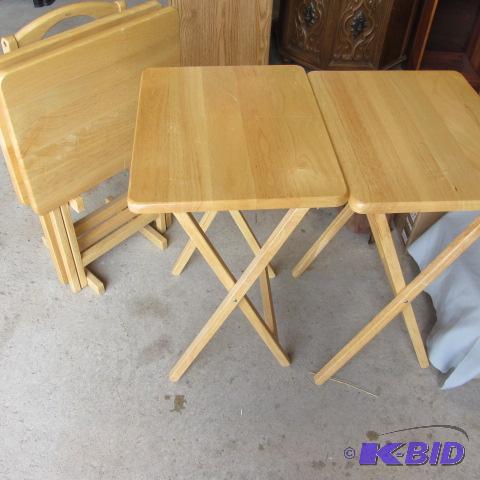 Oak TV Trays