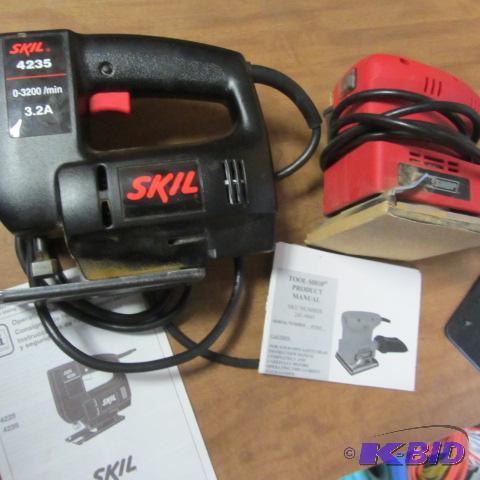 Jig Saw, Palm Sander