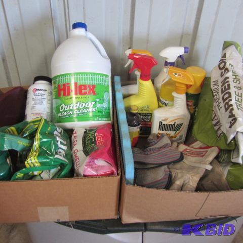 Garden. Lawn Chemicals