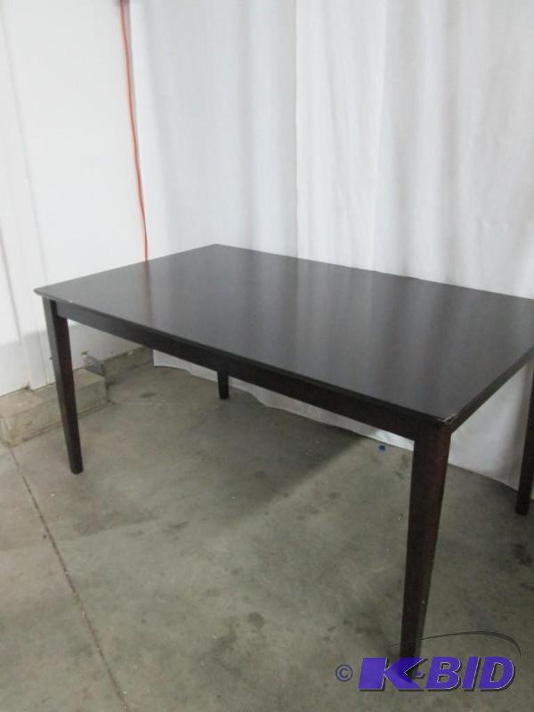 McLeland Design Espresso Dining Table