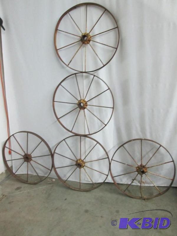Welded Antique Steel Wheels