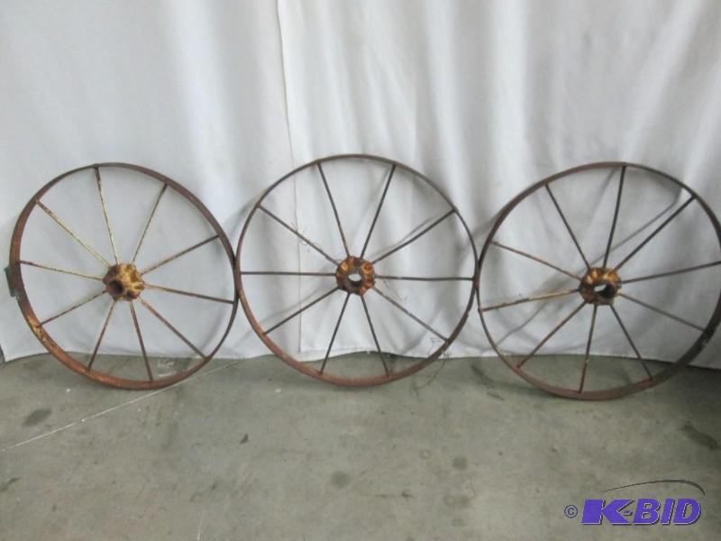 Welded Antique Steel Wheels