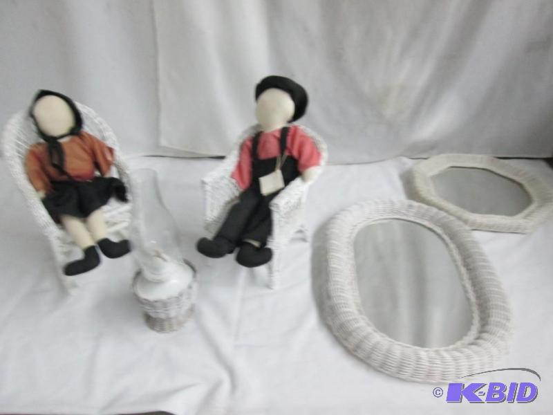 Wicker Toys and Dolls