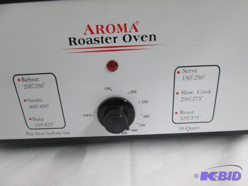 Aroma Roaster 18 qt. Roaster Oven August Store Returns & Consignments