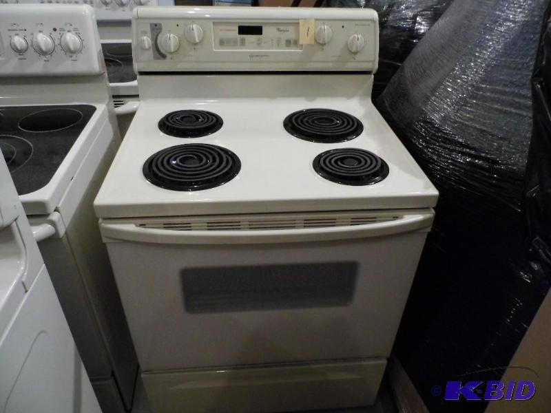 lot 1 image: Whirlpool Self Cleaning Oven