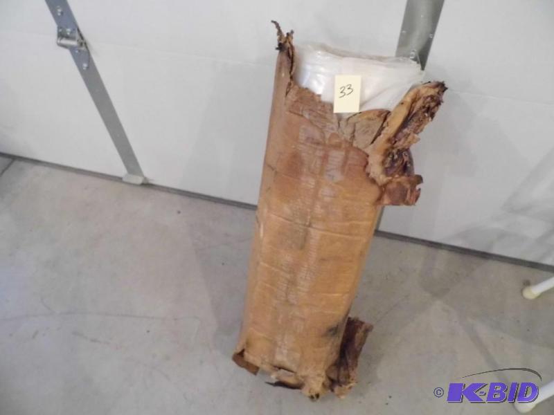 lot 33 image: Roll of Plastic
