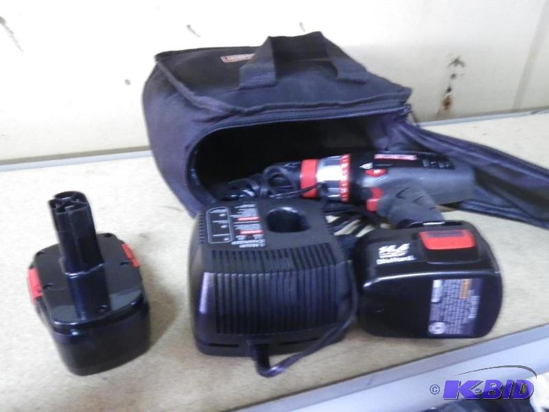 Craftsman 14.4V cordless drill...