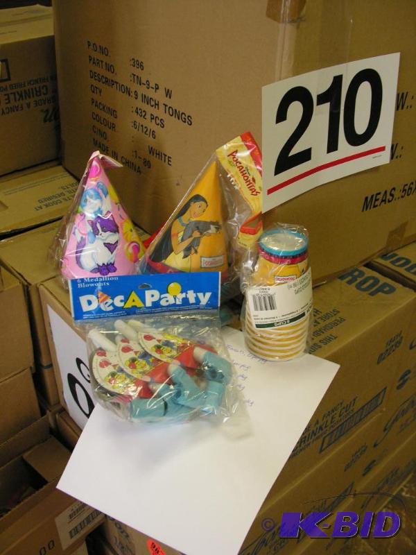 Kids party assortment.