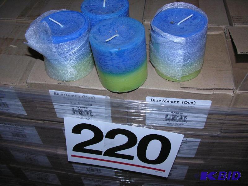 3 inch 2 tone candle