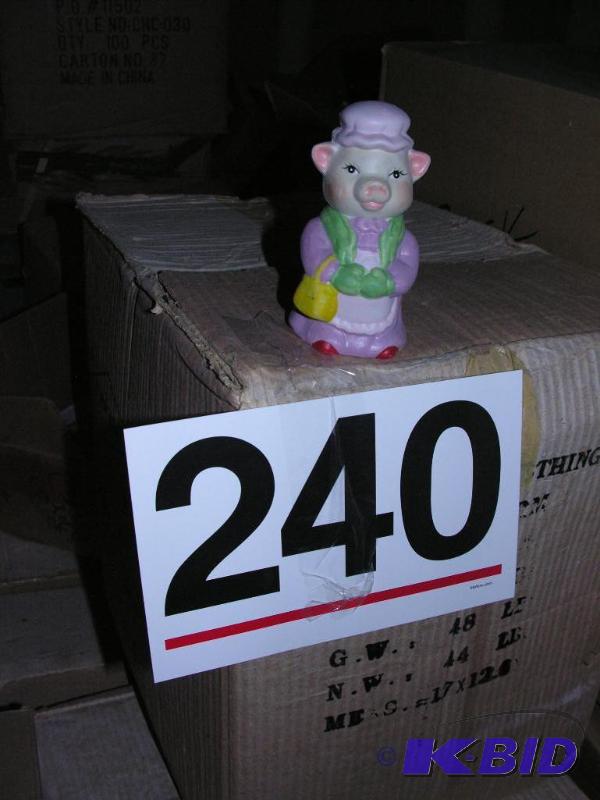 Pig Bell. Ceramic