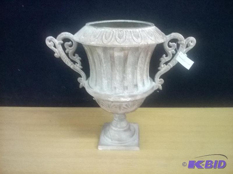WM08026LU New Woods &amp Willow Metal Urn or...