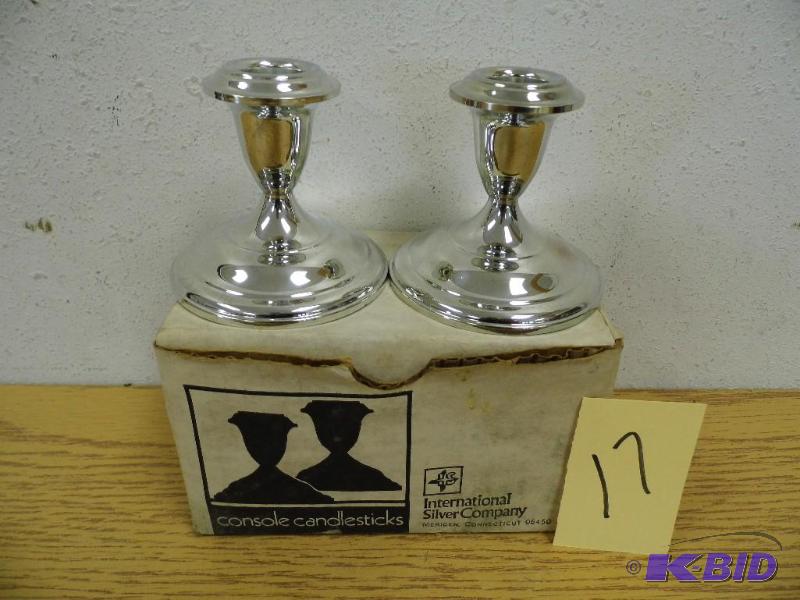 International Silver Co. Candlesticks