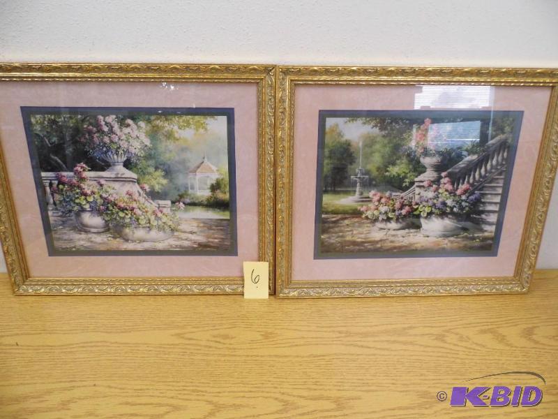 2 Framed Pictures