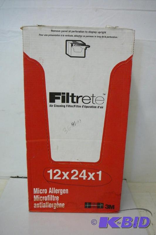 3M micro allergen reduction filters 12 x 24 x...