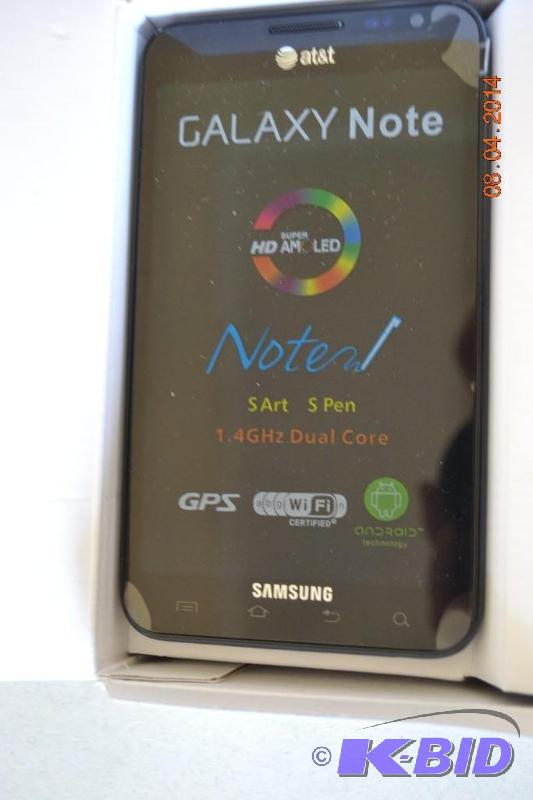 lot 7 image: SAMSUNG GALAXY NOTE UNLOCKED ANDROID SMARTPHONE
