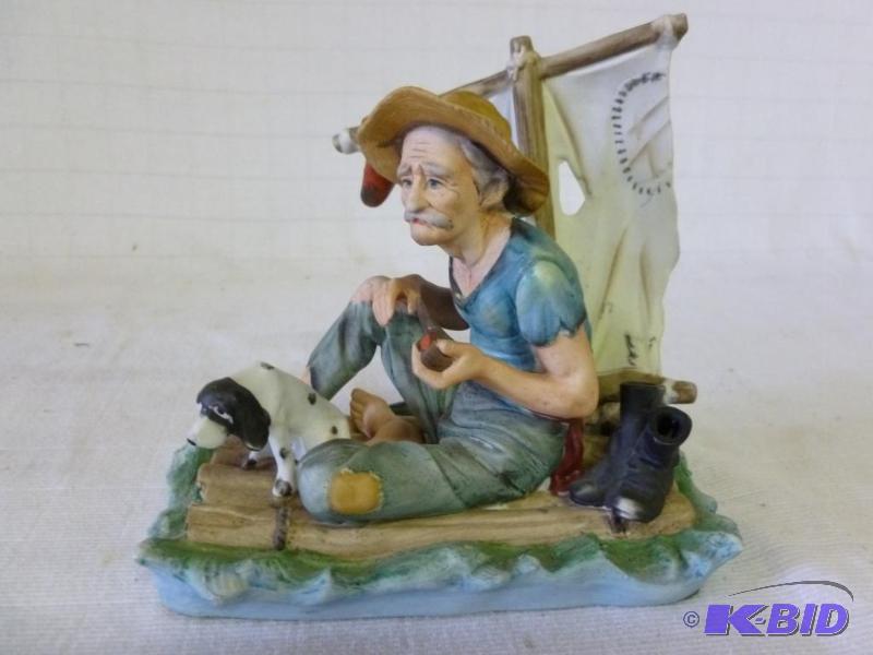 lot 134 image: Beautiful Large Lefton&nbspporcelain mantle ...