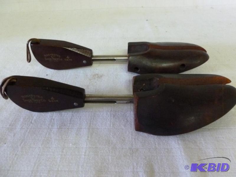 lot 184 image: Lot of two vintage Shoe Tree Co. Rochester, N...