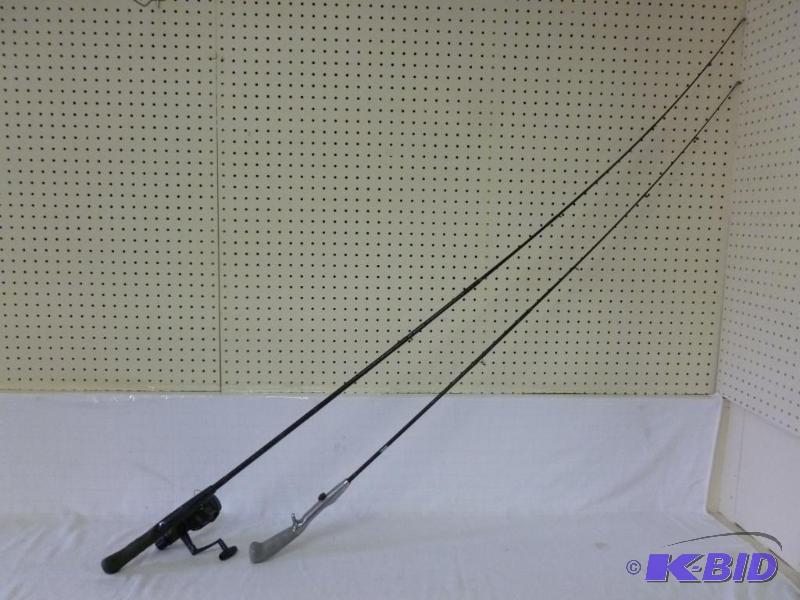lot 52 image: This lot consists of a Zebco fishing rod that...