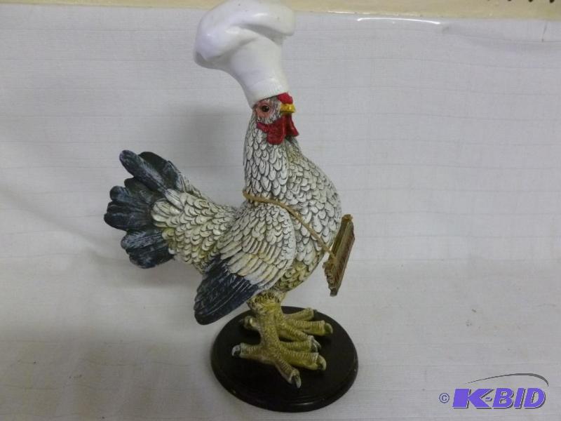 lot 63 image: Large " I Rule The Roost " molded r...