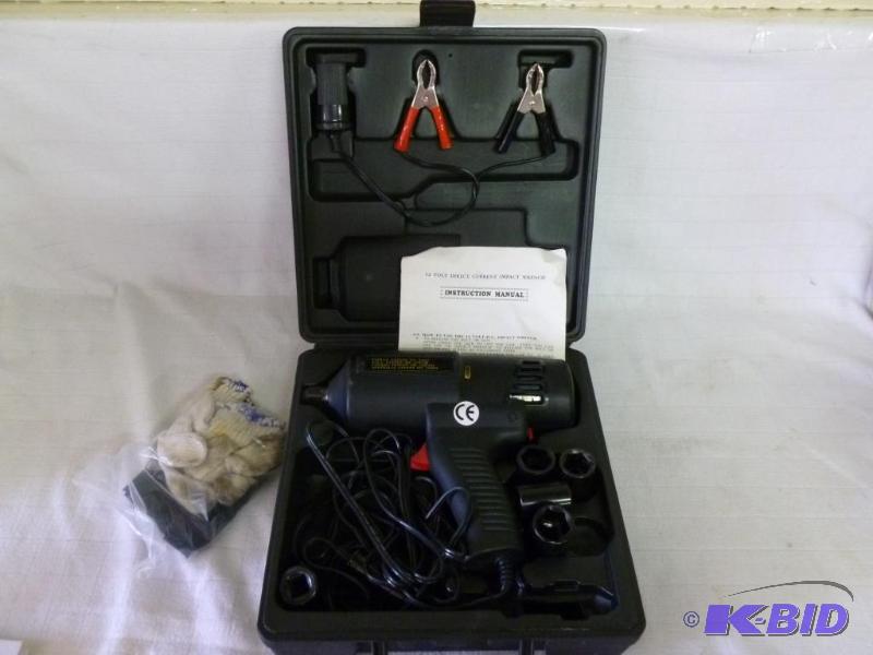 lot 85 image: Heavy duty 12 volt direct current impact wren...