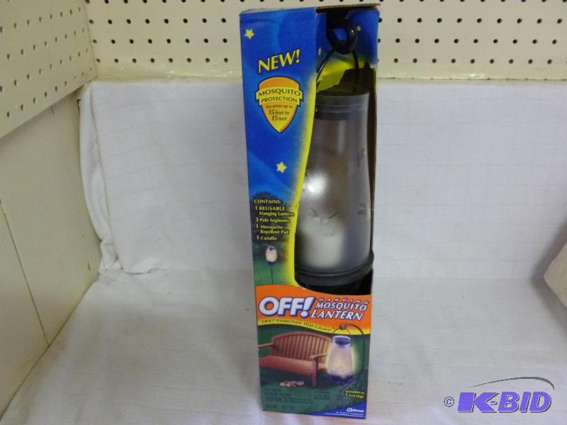 lot 88 image: Large Off hanging mosquito lantern, brand new...