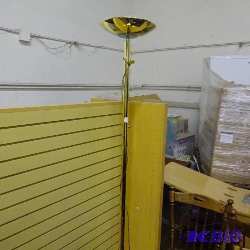 lot 114 image: Halogen floor lamp...