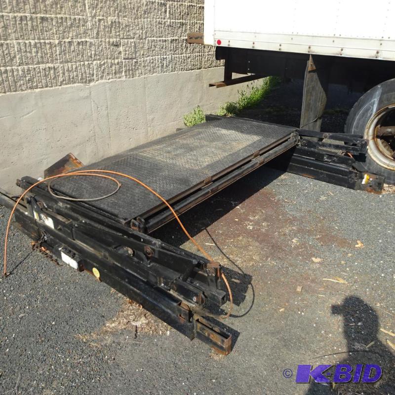lot 78 image: Rear lift gate for back of a dock truck. 88&q...