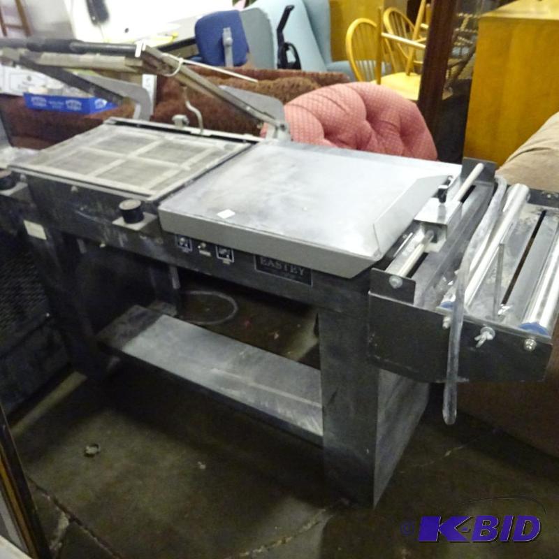 lot 84 image: Eastey model EM1622T sealer conveyor machine....