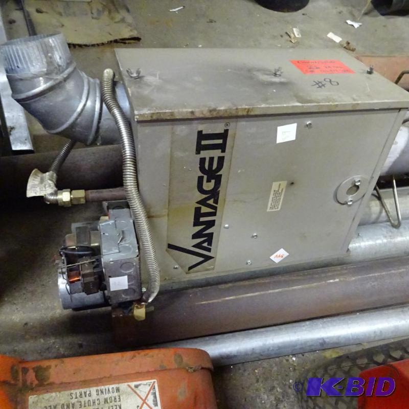 lot 89 image: Vantage II radiant heater. Approx 40 of tubi...