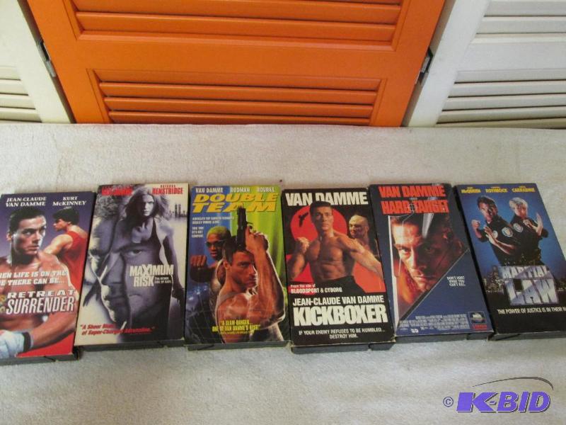 6 movies 5 Van Damme and another one.