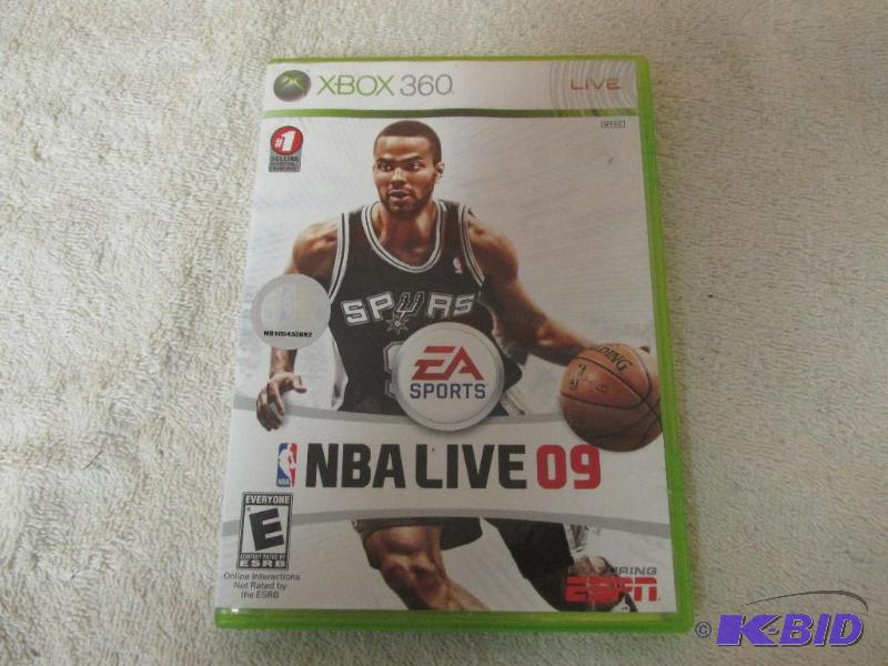 XBOX 360 NBA LIVE 09