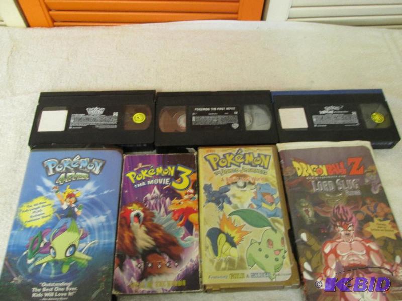 7 Pokemon VHS Movies