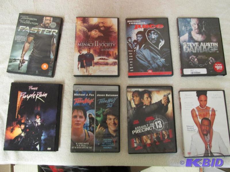 8 DVDs