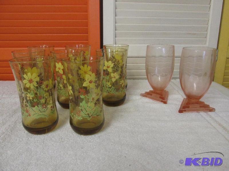 Water Glasses.