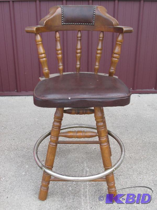 Wood Bar Stool