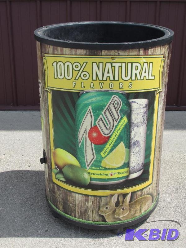 Large 7-UP Can Cooler - just fill with Ice