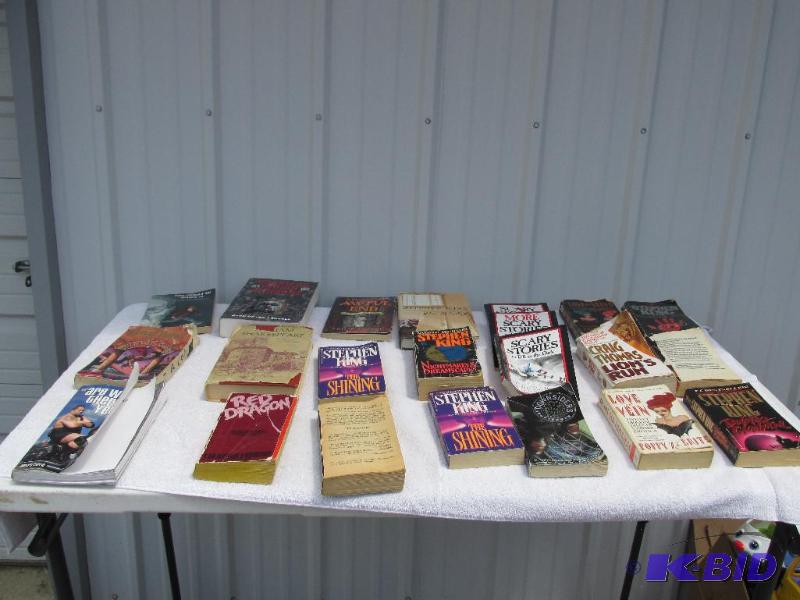 22 Paper Back Books