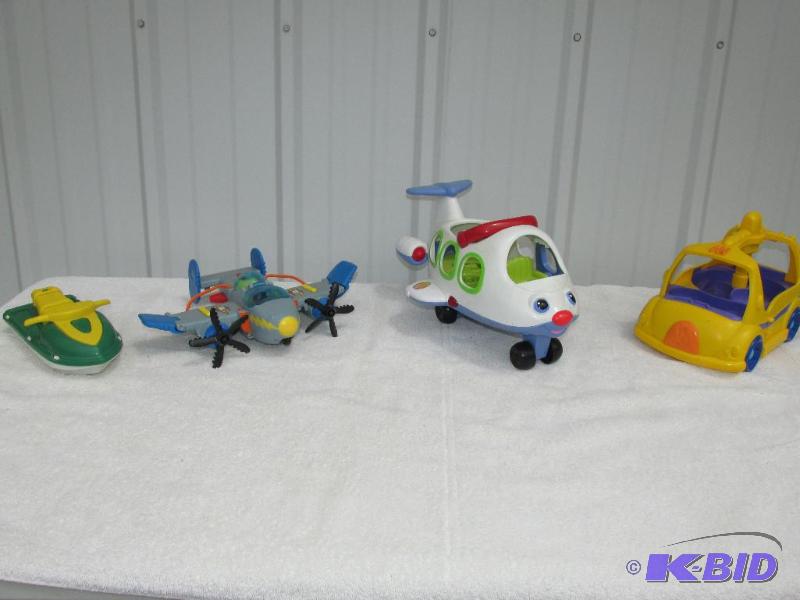 A Large Group of Sandbox Toys