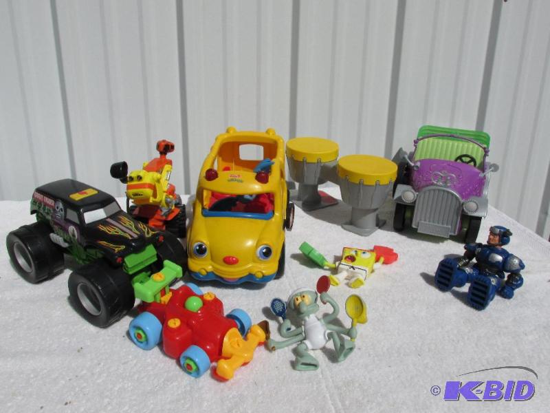 Lot of Kids Sandbox Toys