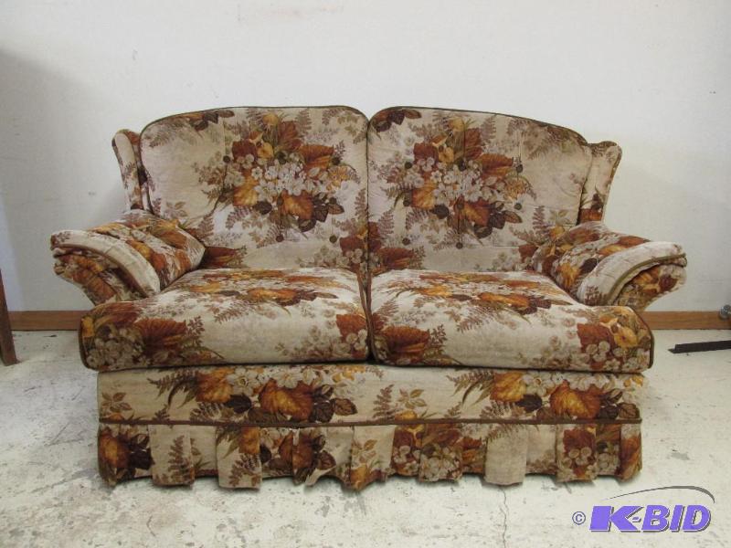 Floral Love Seat