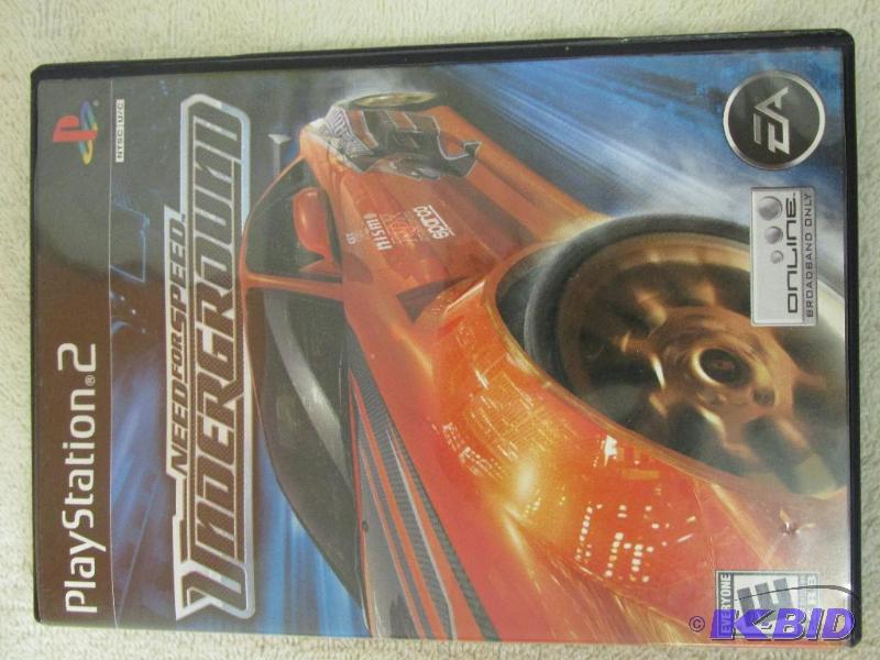 Playstation 2 Need for Speed Underground