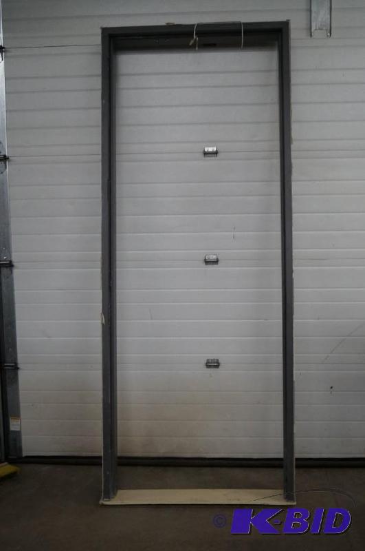 Metal door frame