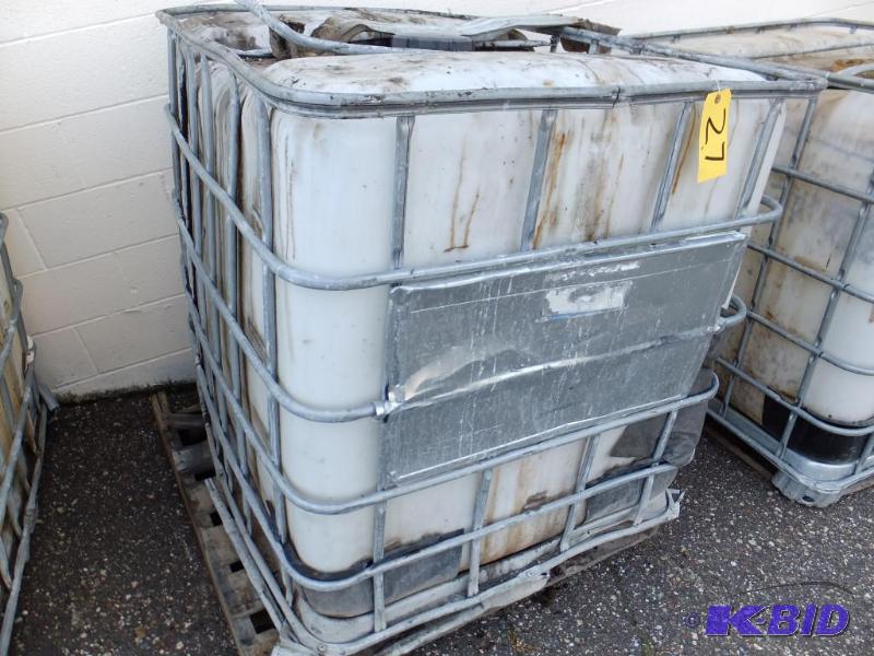 Container in Steel Cage